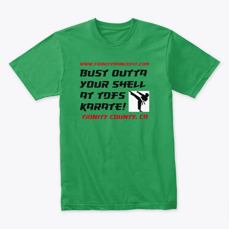 Bust outta your shell at TDFS Karate!